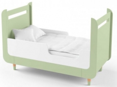 Ліжечко-трансформер IndigoWood Bubble Kit 144,5x63,5cm green (з додатковим бортиком)